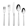 Flatware Sets|Godinger Regal Mirrored 18/10 Stainless Steel 20 Piece Flatware Set, Service For 4