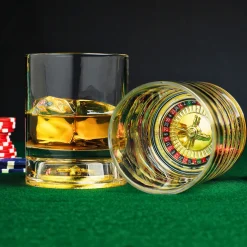 Dof & Highball|Godinger Roulette Double Old Fashion, Set of 2
