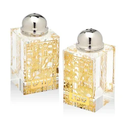 Salt & Pepper|Godinger Sabbath Gold Salt & Pepper Shaker Set