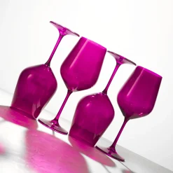 Wine & Champagne|Godinger Sheer Amethyst Red Wine Glass, Set of 4