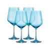 Wine & Champagne|Godinger Sheer Light Blue Red Wine Glass, Set of 4
