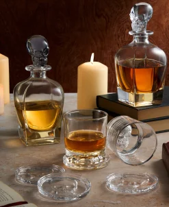 Coasters|Godinger Skull Stackable Coaster Set