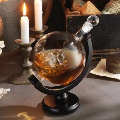 Decanter & Decanter Sets|Godinger Skull Whiskey Decanter