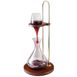 Decanter & Decanter Sets|Godinger Somm's Embrace Aerator & Carafe Station