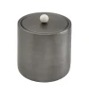 Ice Buckets|Godinger Temari Hammered Gunmetal Ice Bucket