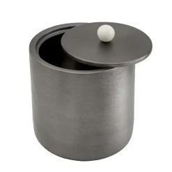 Ice Buckets|Godinger Temari Hammered Gunmetal Ice Bucket