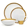 Fine Dinnerware|Godinger Terre D'or 4 Piece Dinner Set, Service For 1