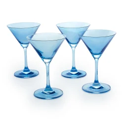 Martini & Coupes|Godinger Veneto Frost Martini, Set of 4
