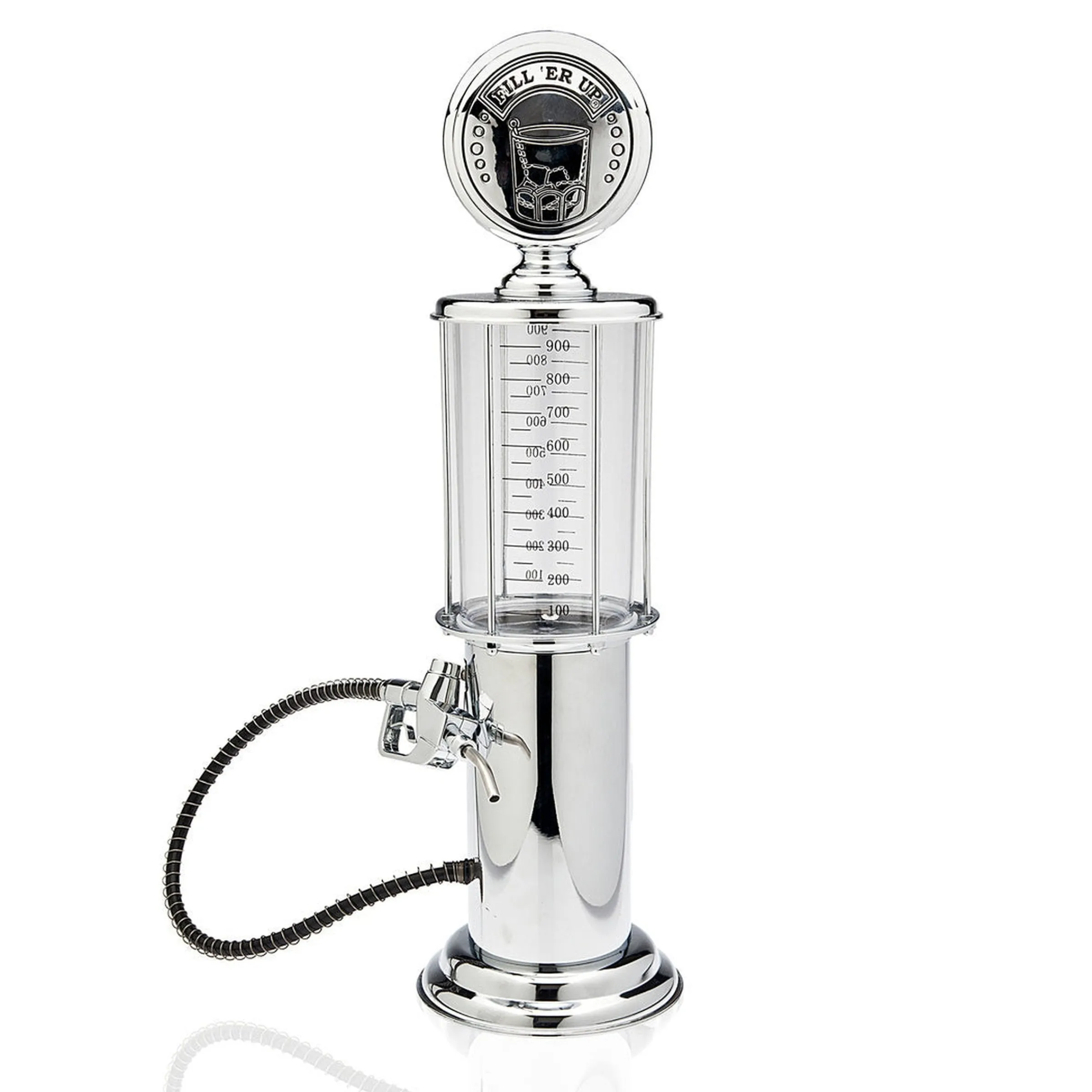 Beverage Dispenser|Godinger Vintage Gas Pump Beverage Dispenser