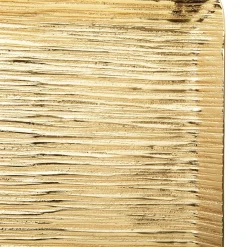 Boxes|Decorative Trays|Godinger Wadi Gold Textured Square Tray