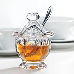 Honey & Jam Jars|Godinger Windsor Jam Jar with Spoon
