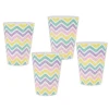 Outdoor Dinnerware|Godinger Zig Zag Melamine Tumbler, Set of 4